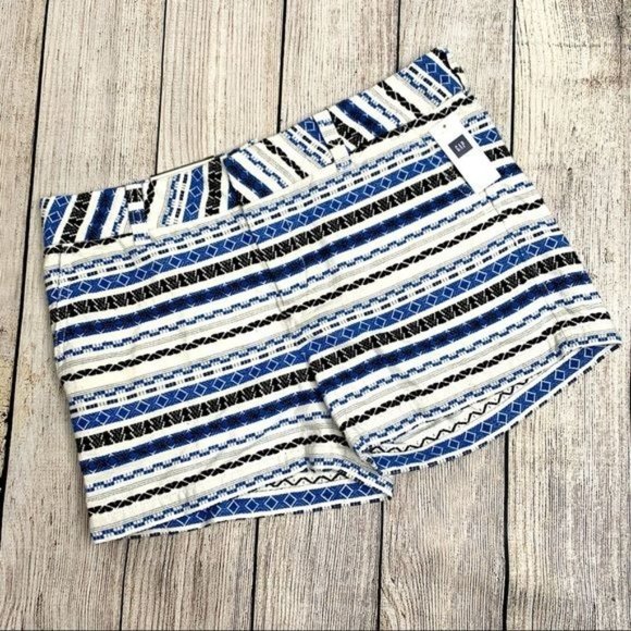 GAP Pants - The Gap Multicolored Striped The City Shorts